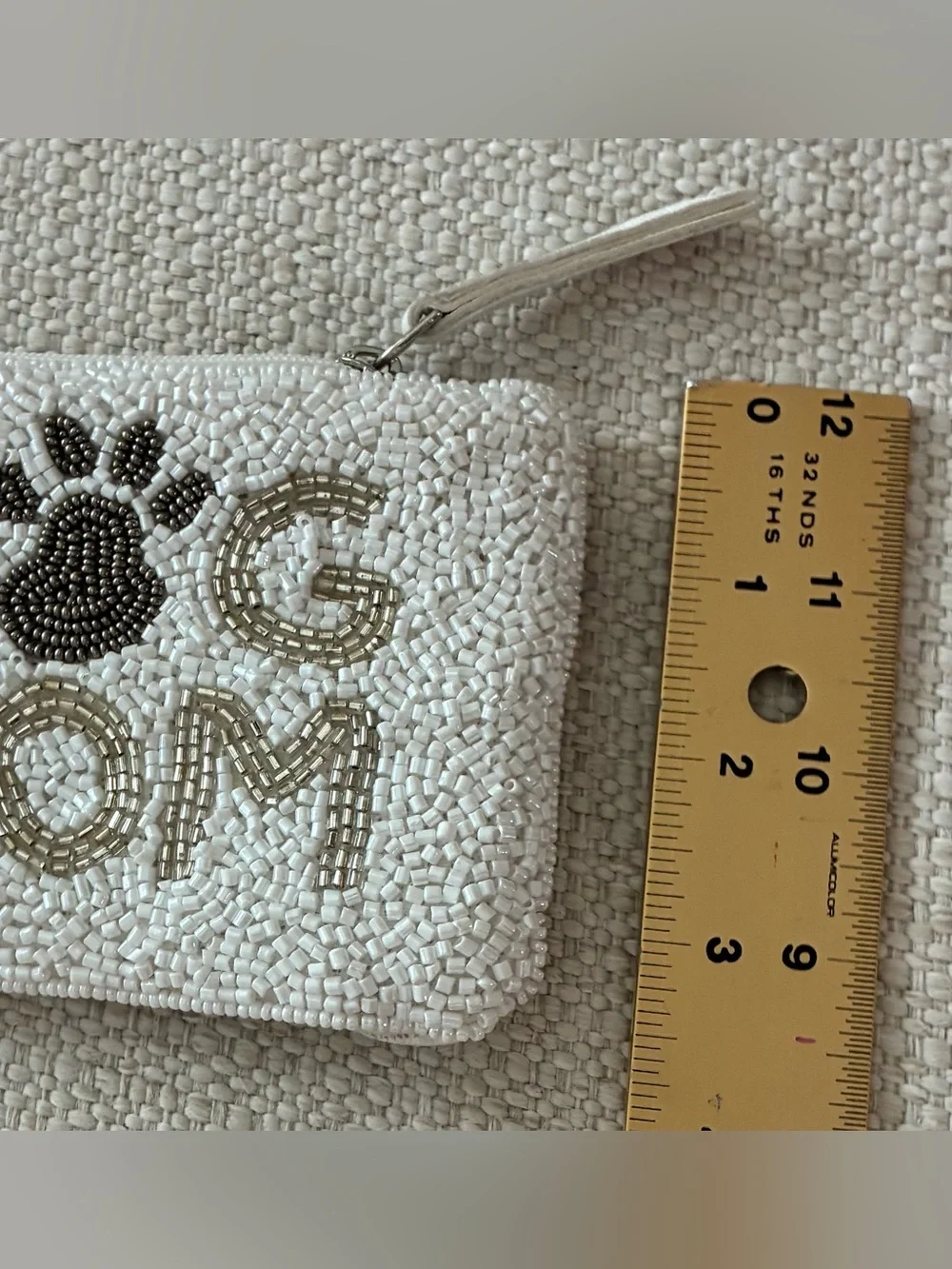Altar’d State NWT Dog Mom Beaded Pouch Purse